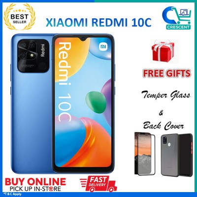 Redmi 10C（4GB RAM 64GB存储空间）||全新||有保修||全球Rom***有赠品***